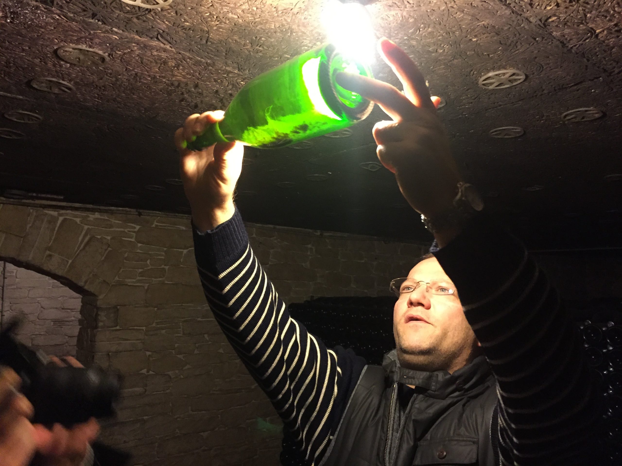 Pierre Eric Jolly fles rijping Champagne - jeromeschampagne.nl