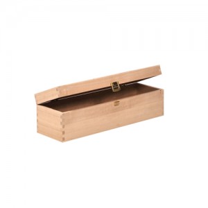 Luxe houten Champagnekist - met gravering- met onze High End Champagne Reminiscence