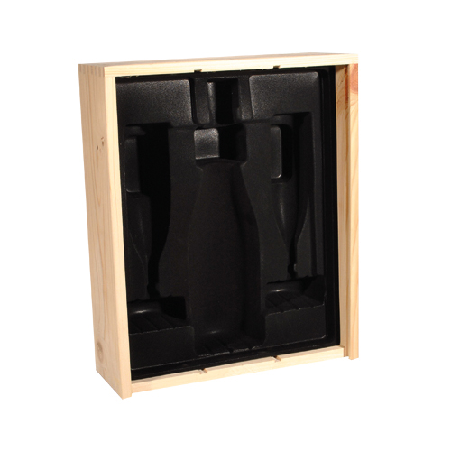 Geschenk - 1 fles - gravering 2 glazen - met High End Champagne - Afbeelding 4